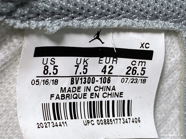 Bmlin OG Jordan Retro 1 Air BV1300-106 High Union x 0817